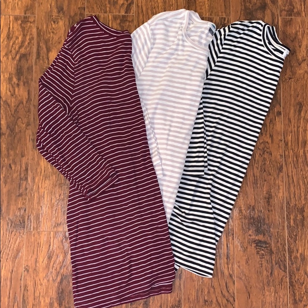Set of three 3 tunics